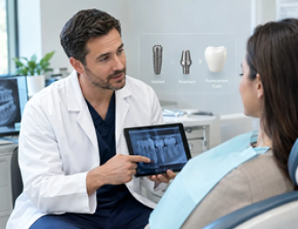 Missing Teeth Replacement with Dental Implants